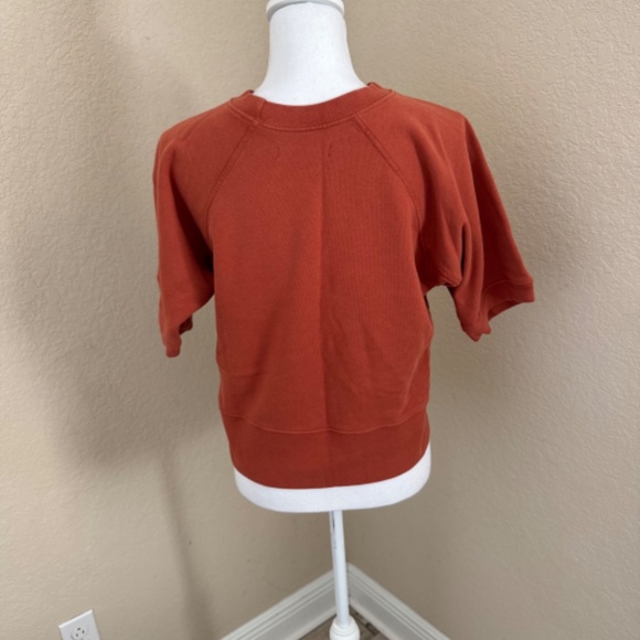 Imogene + Willie The Bolt Short Sleeve Sweatshirt Women's XS - Picture 2 of 8